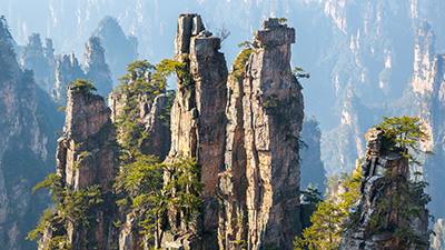 zhangjiajie landscapes